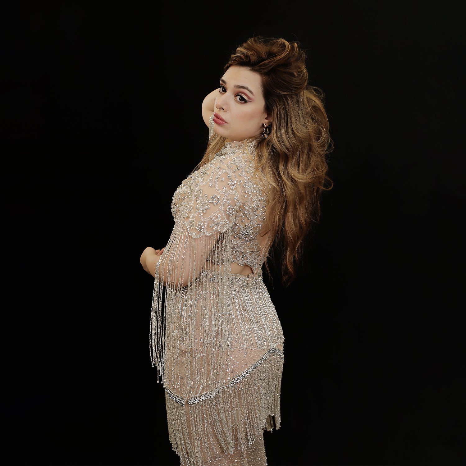 Chic Top Skirt Set ! طقم تنورة علوية أنيقة ! Ensemble haut et jupe chic